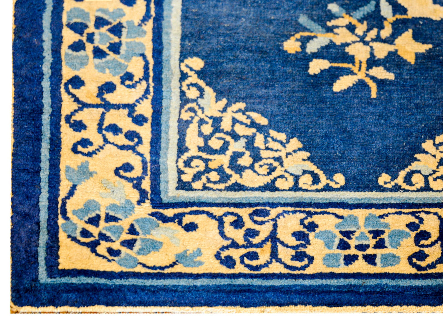 19th Century Chinese Peking Rug For Sale