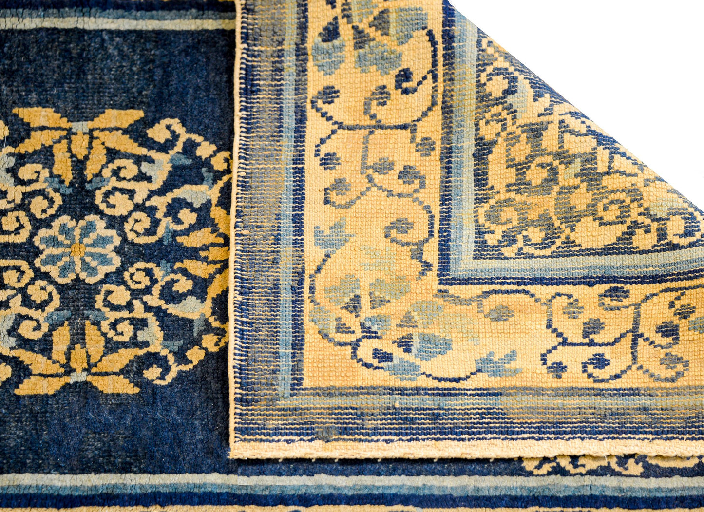 19th Century Chinese Peking Rug For Sale