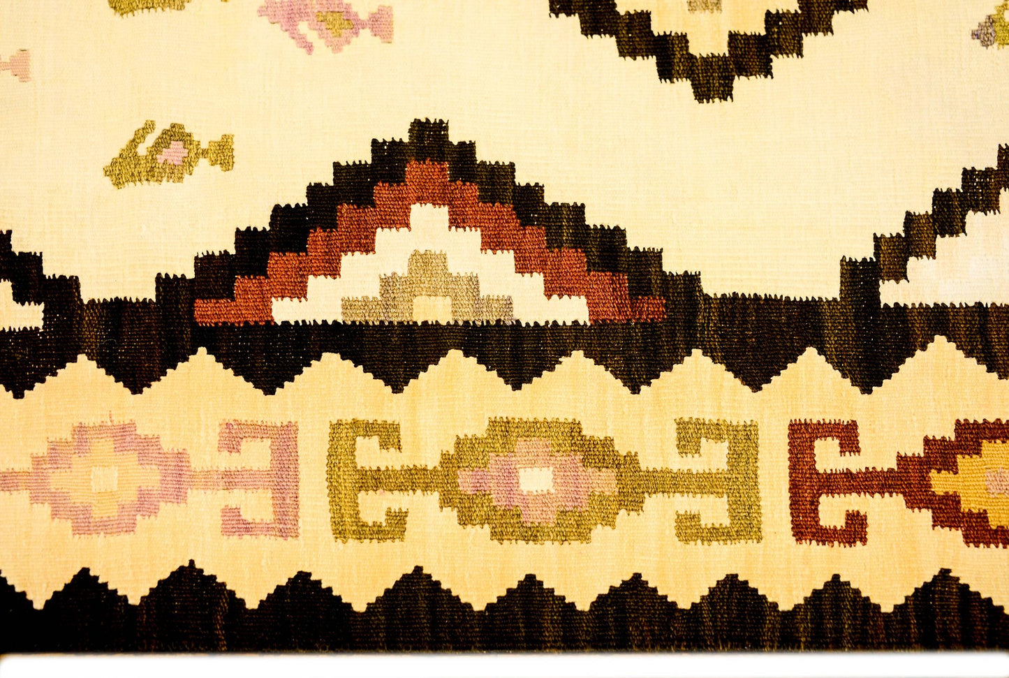 Early 20th Century Zarand Kilim Runner For Sale
