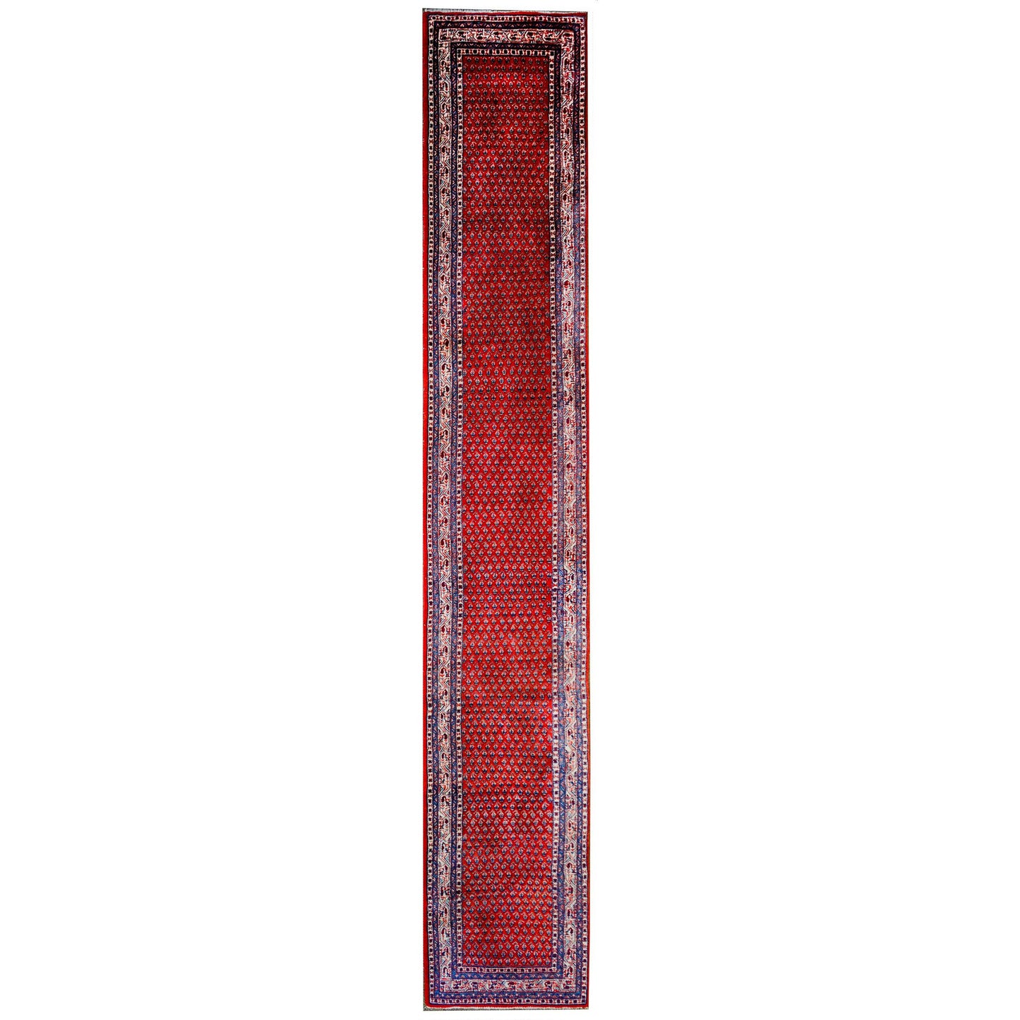 Incredible Mid-20th Century Mir Sarouk Runner For Sale
