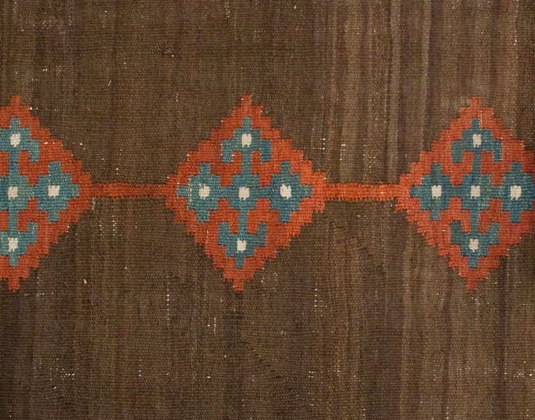 Early 20th Century Persian Shahsavan Runner For Sale