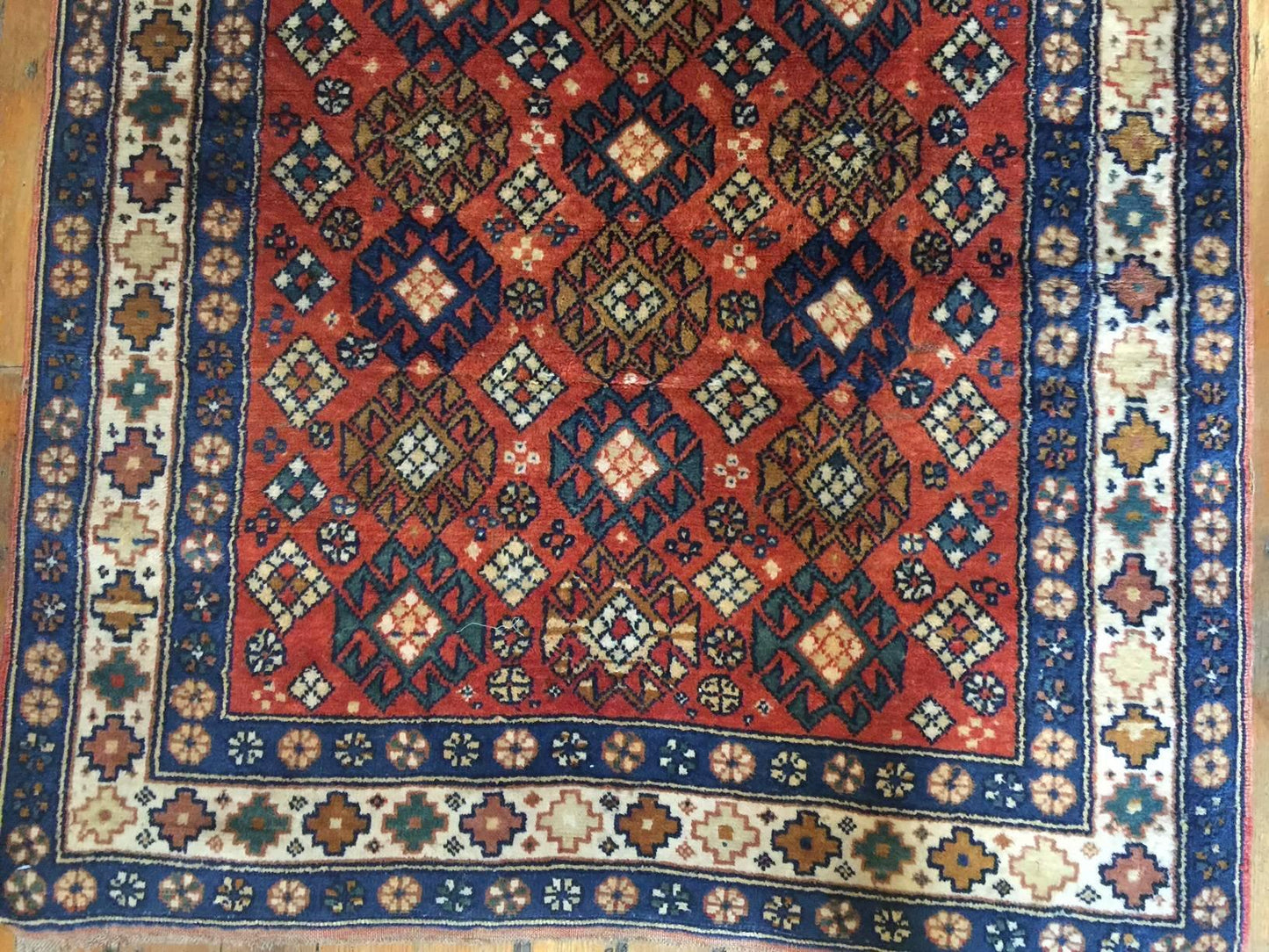 Bold Early 20th Century Azari Rug For Sale