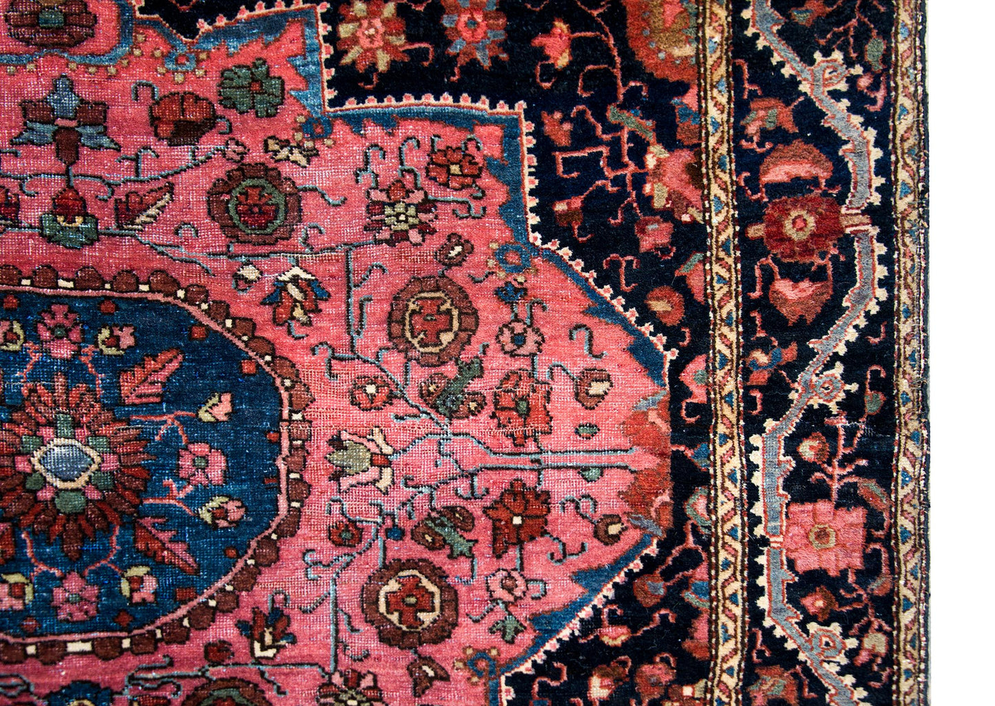 Early 20th Century Sarouk Farahan Rug For Sale