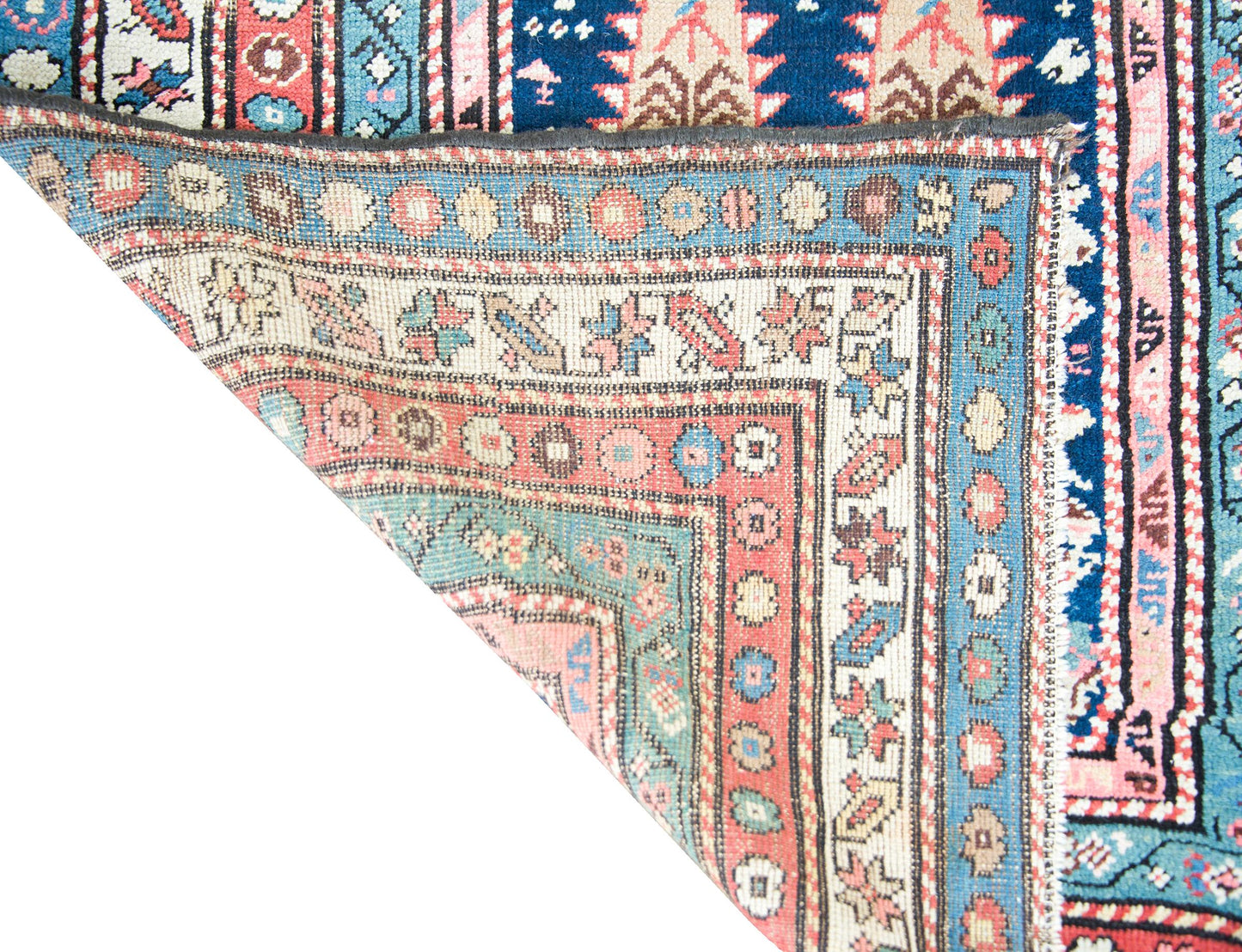 Early 20th Century Persian Ganjeh Rug For Sale