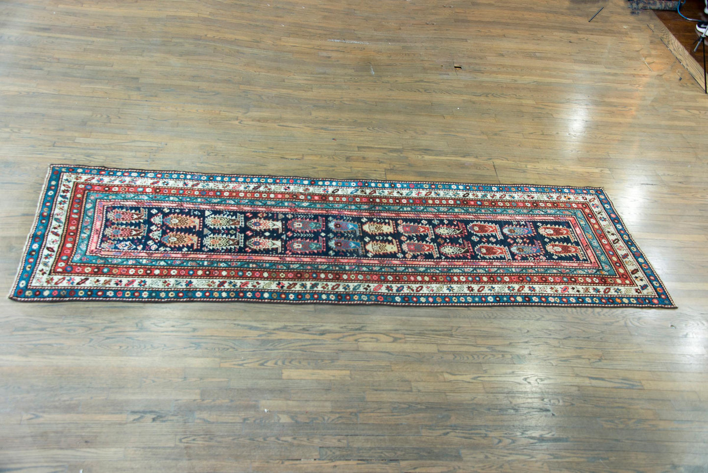 Early 20th Century Persian Ganjeh Rug For Sale