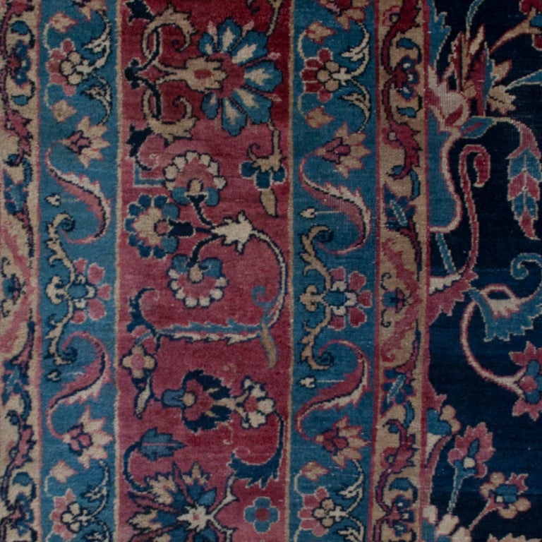 19th Century Yadz Carpet For Sale