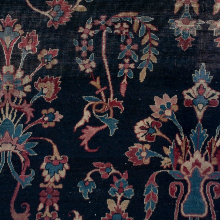 19th Century Yadz Carpet For Sale