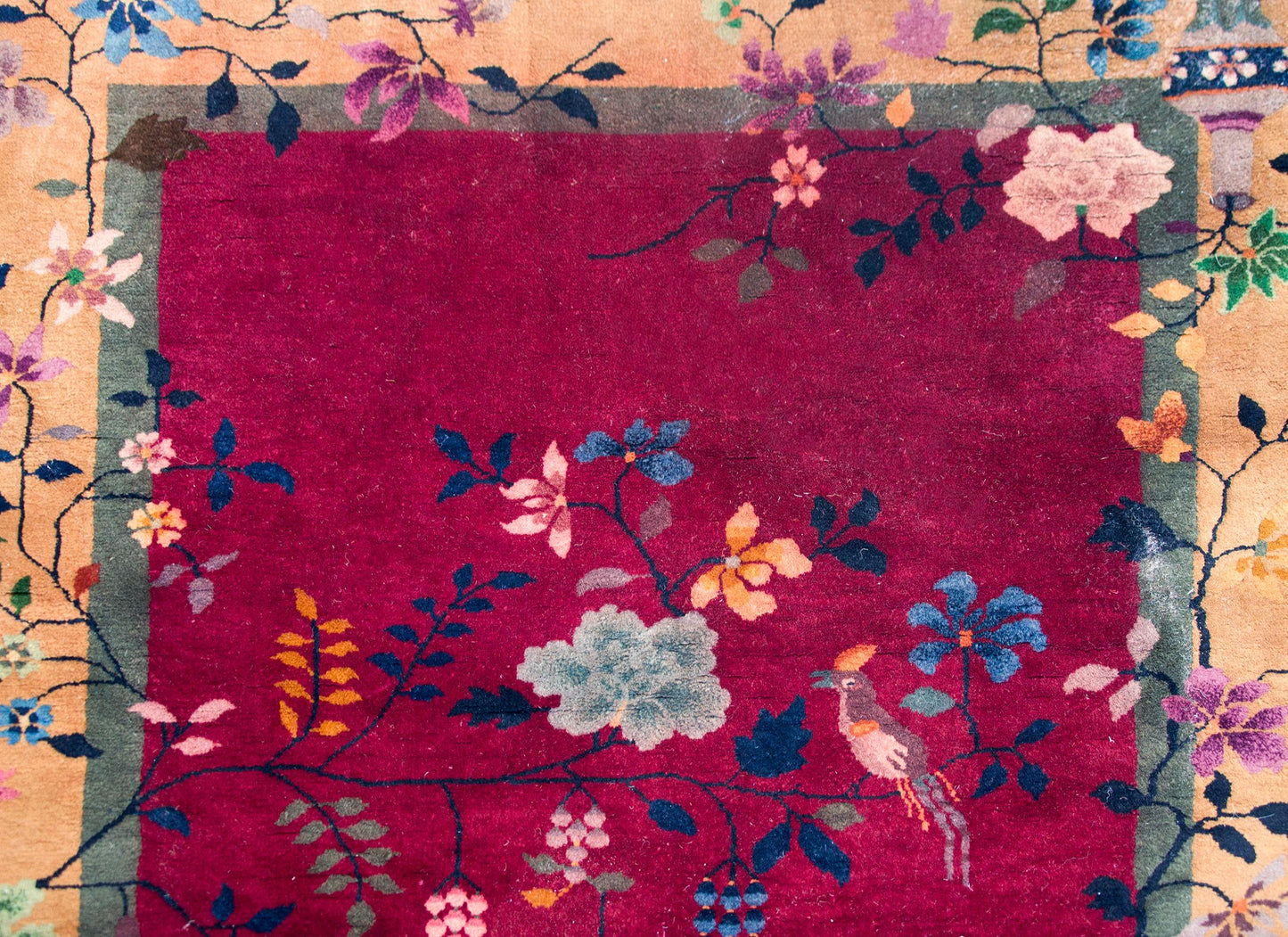 Early 20th Century Chinese Art Deco Rug For Sale