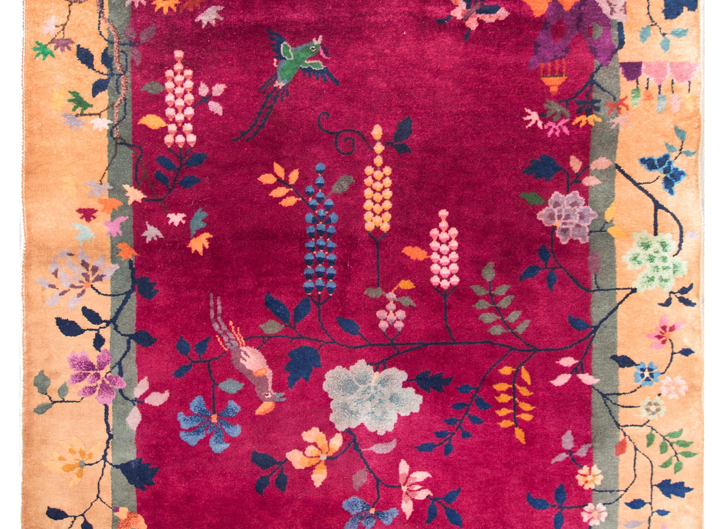 Early 20th Century Chinese Art Deco Rug For Sale