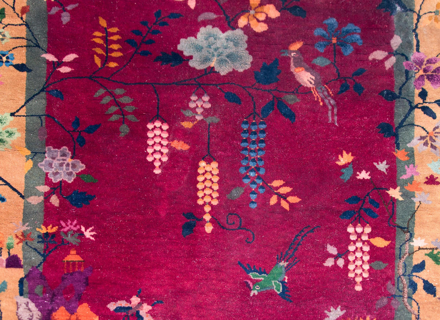 Early 20th Century Chinese Art Deco Rug For Sale