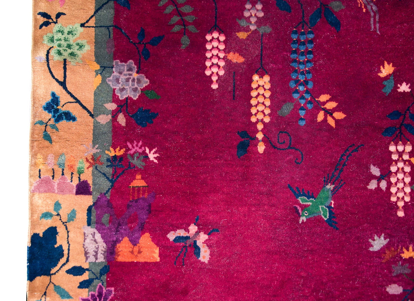 Early 20th Century Chinese Art Deco Rug For Sale