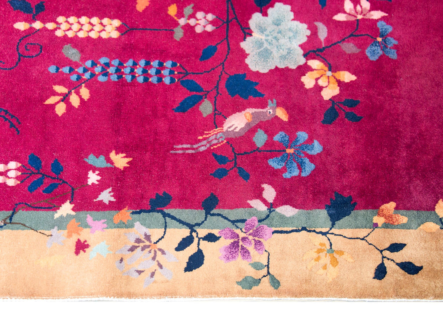 Early 20th Century Chinese Art Deco Rug For Sale