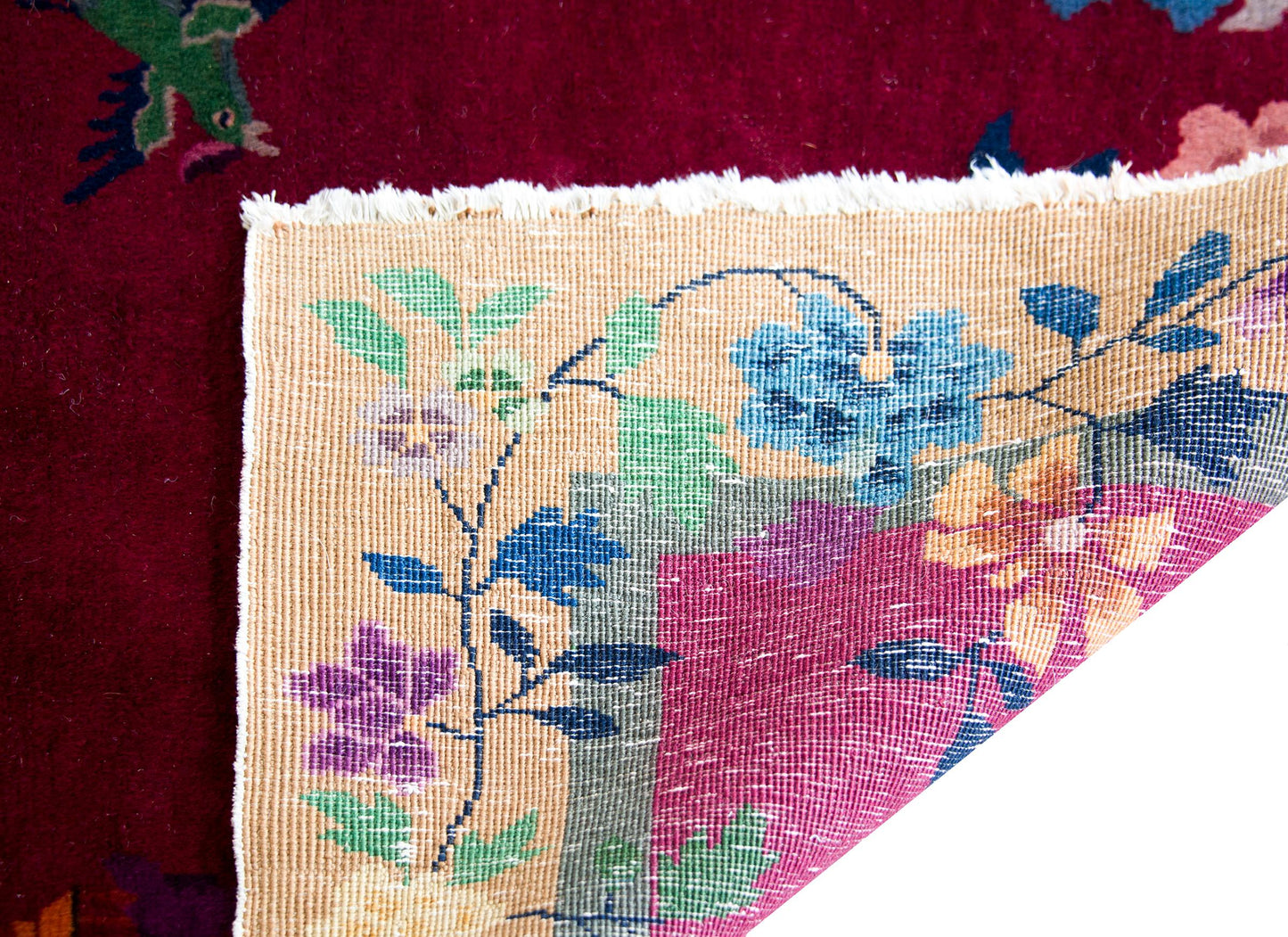 Early 20th Century Chinese Art Deco Rug For Sale