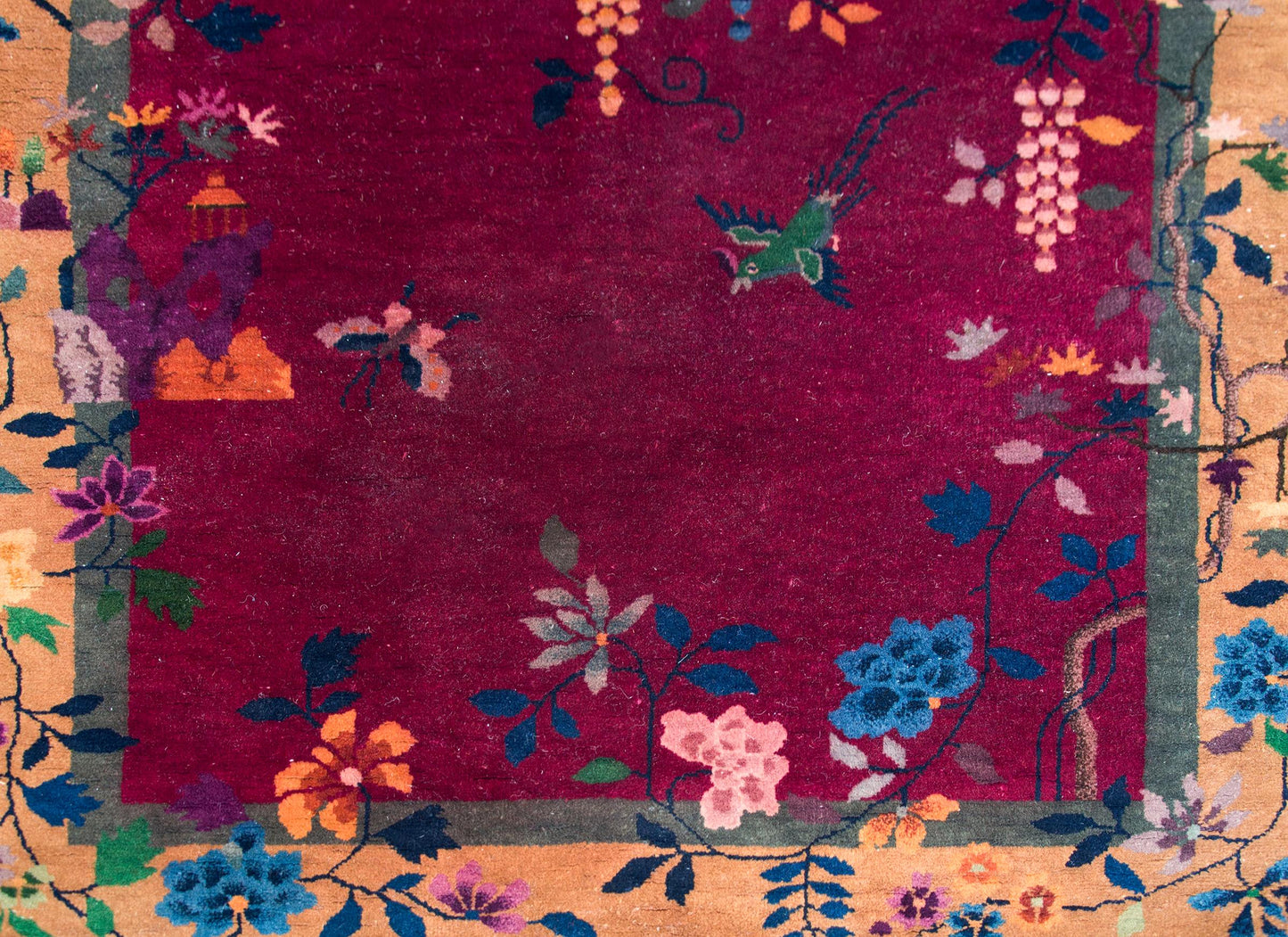 Early 20th Century Chinese Art Deco Rug For Sale