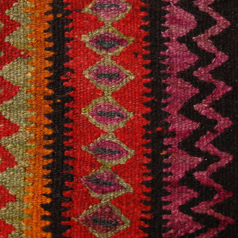 Early 20th Century Persian Kilim Runner For Sale