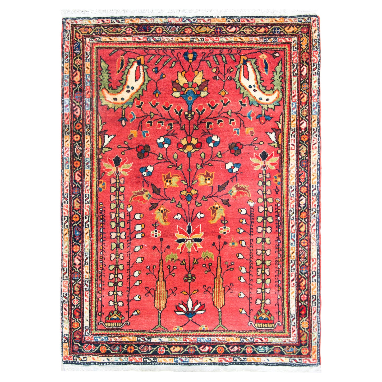 Early 20th Century Persian Sarouk Farahan Rug For Sale