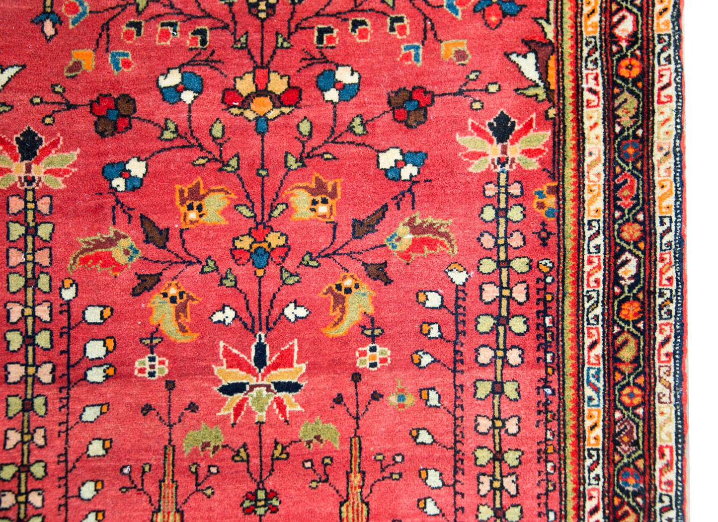 Early 20th Century Persian Sarouk Farahan Rug For Sale
