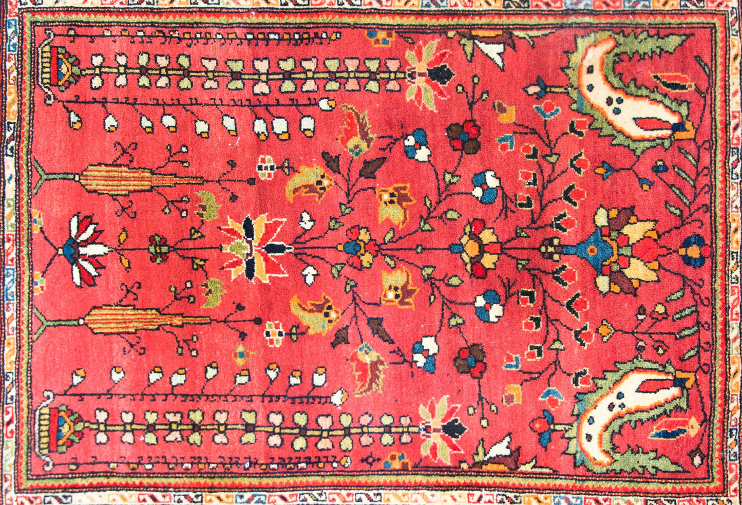 Early 20th Century Persian Sarouk Farahan Rug For Sale
