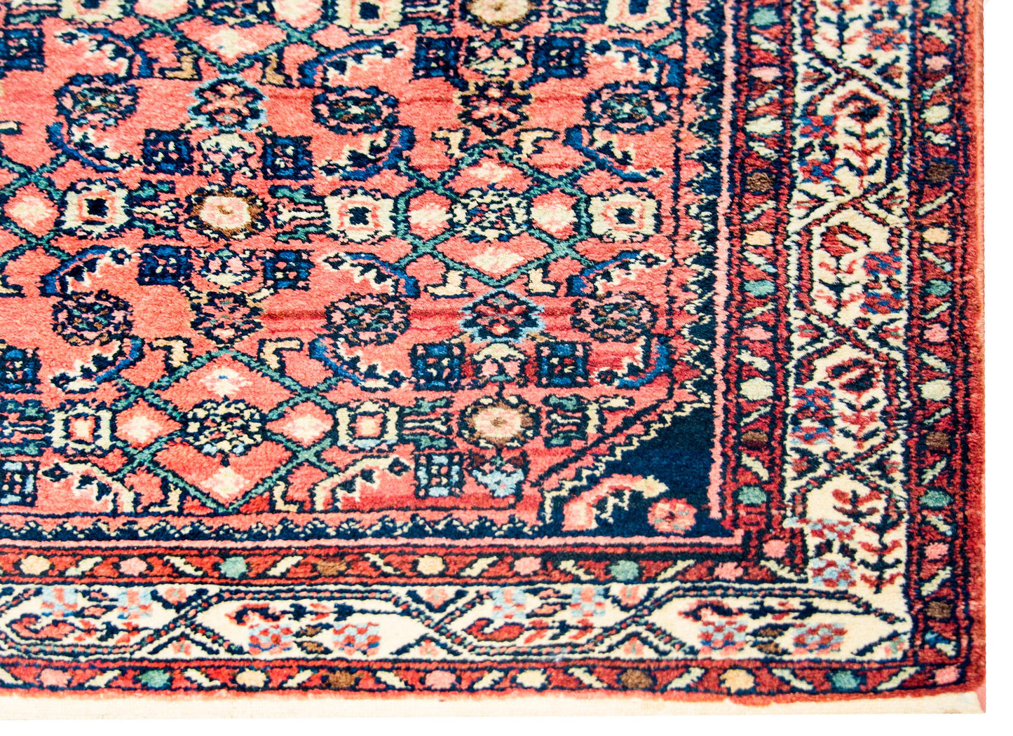 Wonderful Early 20th Century Herati Rug For Sale
