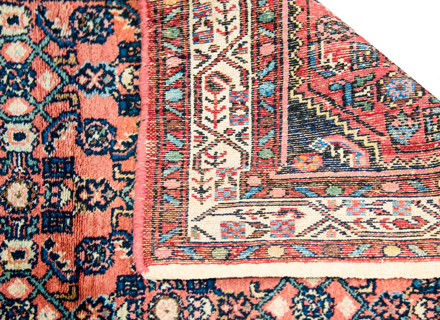 Wonderful Early 20th Century Herati Rug For Sale