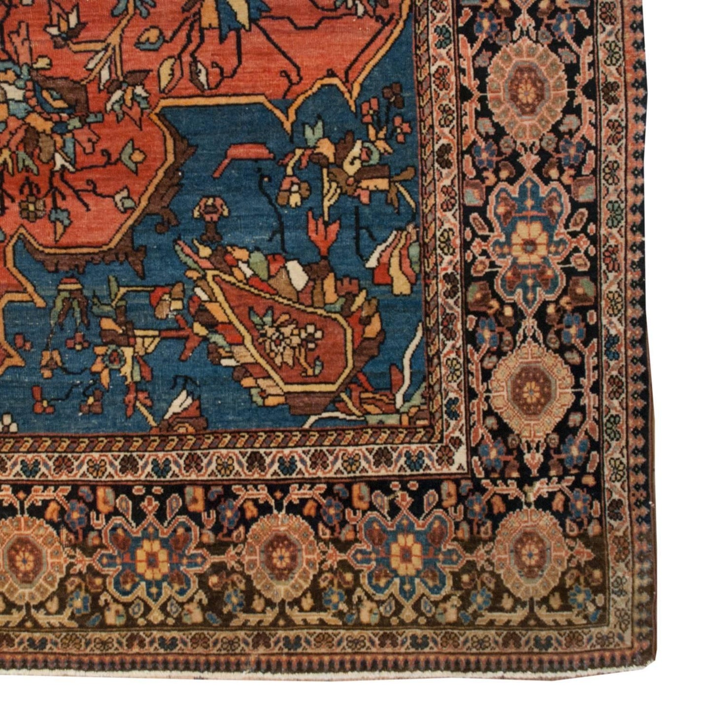 Exceptional 19th Century Sarouk Farahan Rug For Sale