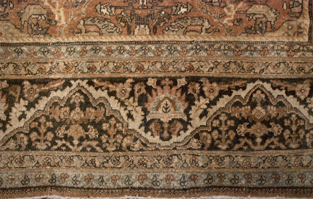 Early 20th Century Mahal Sultanabad Rug For Sale