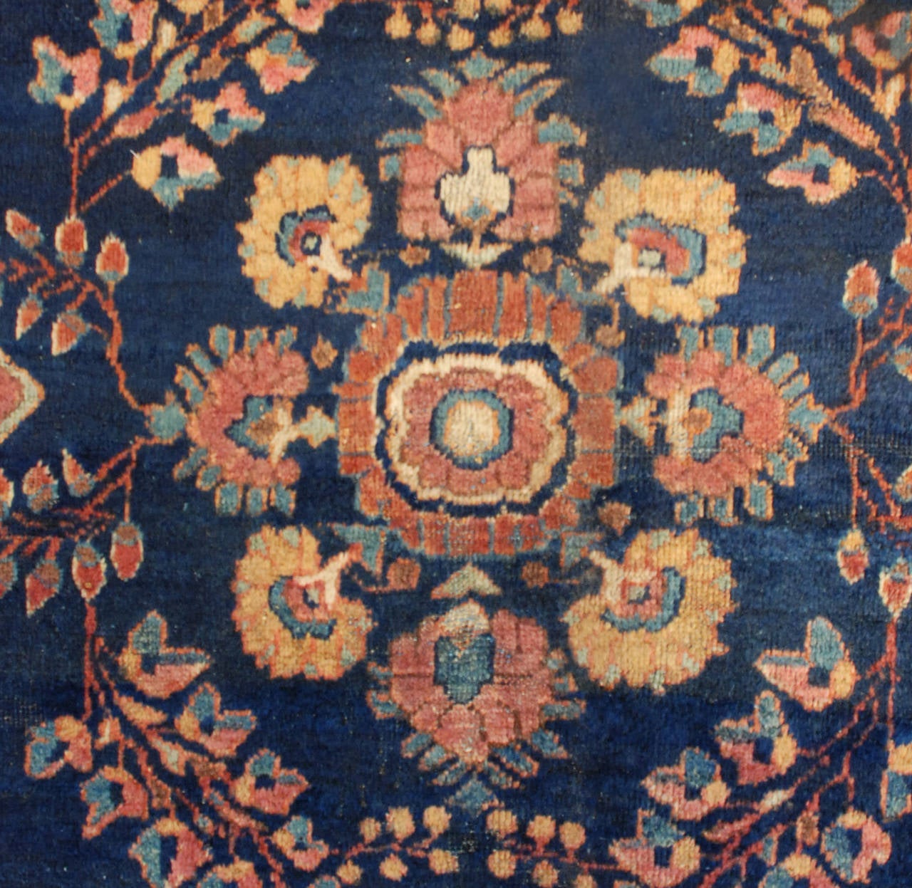 19th Century Mahal Rug For Sale
