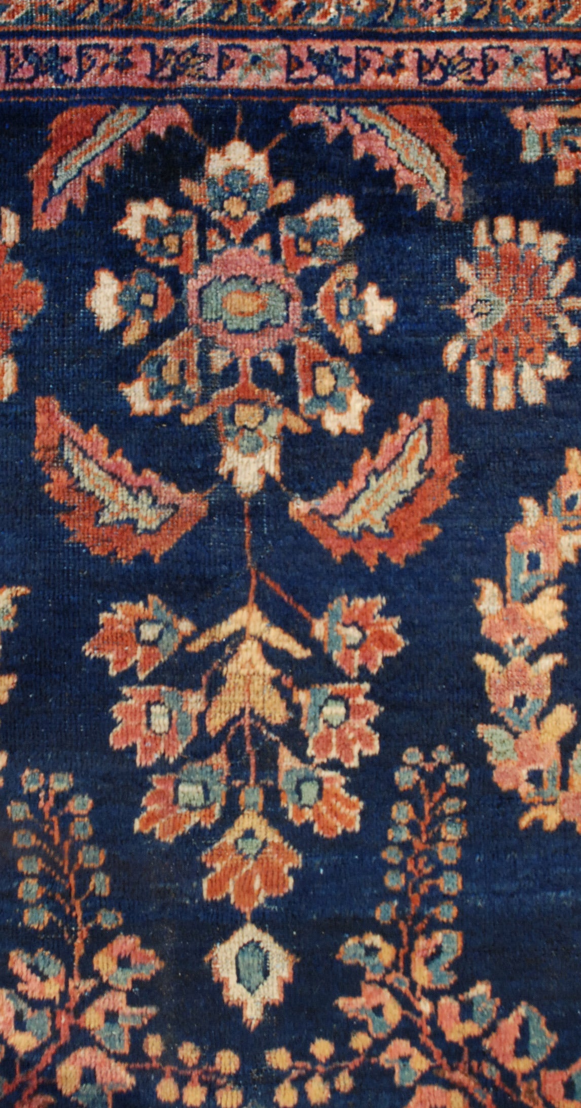 19th Century Mahal Rug For Sale