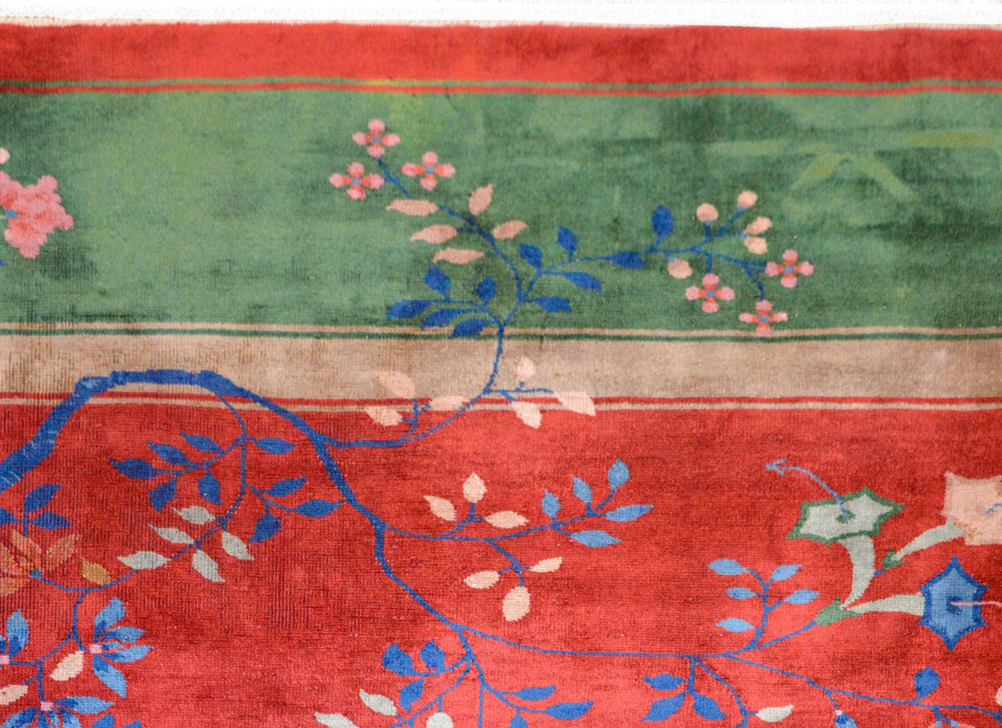 Exquisite Chinese Art Deco Rug For Sale