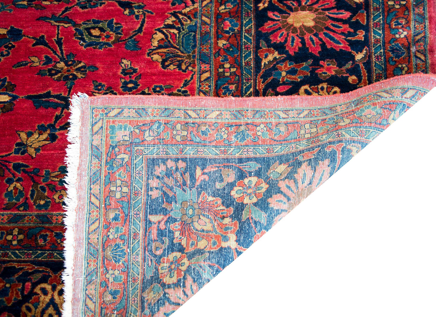 Early 20th Century Persian Sarouk Mahal Rug For Sale