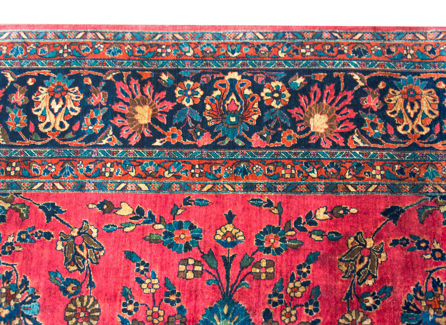 Early 20th Century Persian Sarouk Mahal Rug For Sale
