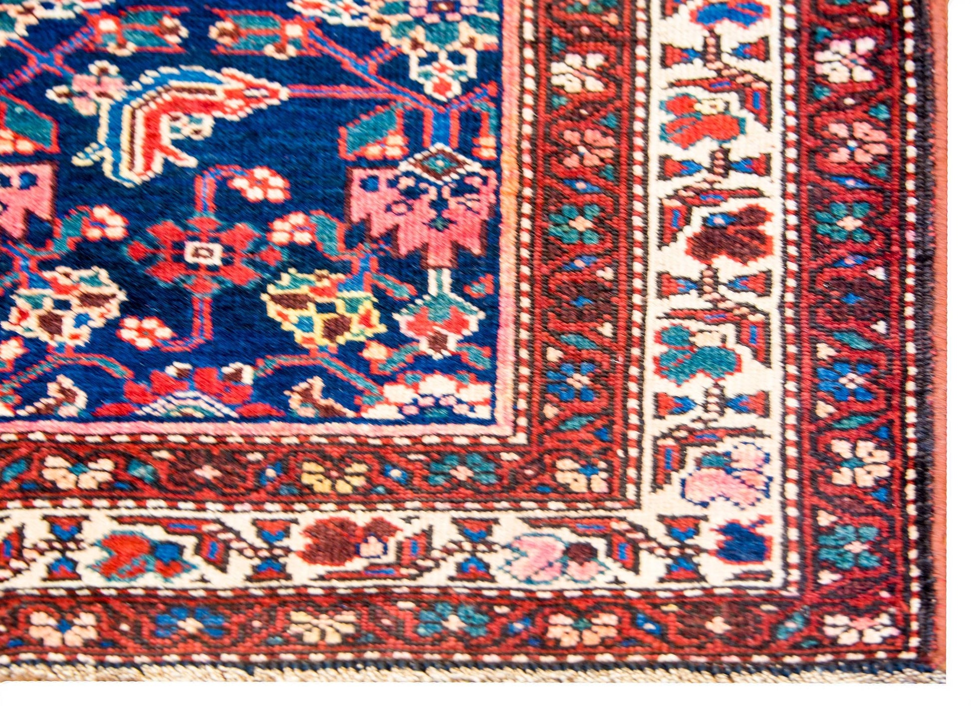 Early 20th Century Herati Hamadan Rug For Sale
