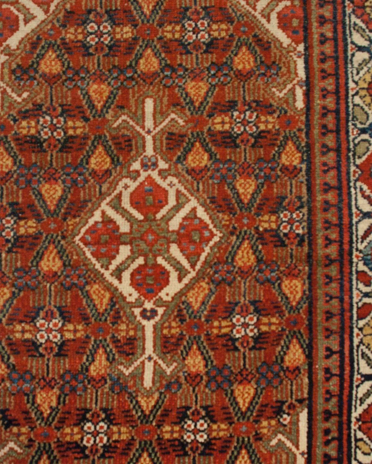 19th Century Serab Runner For Sale
