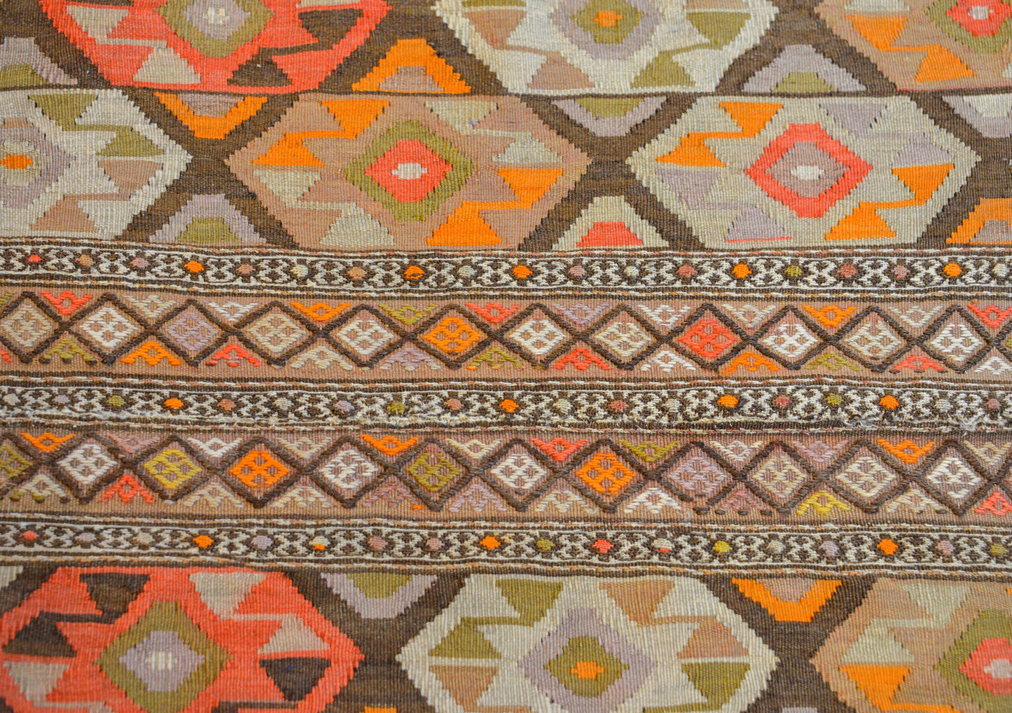 Beautiful Early 20th Century Shahsevan Kilim Rug For Sale