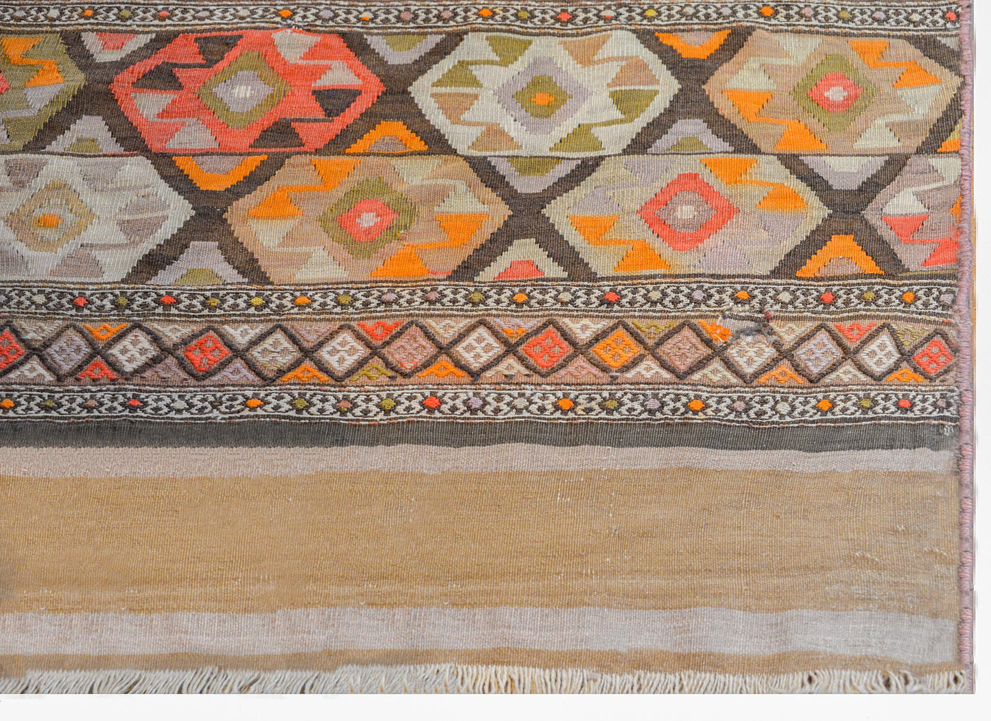 Beautiful Early 20th Century Shahsevan Kilim Rug For Sale