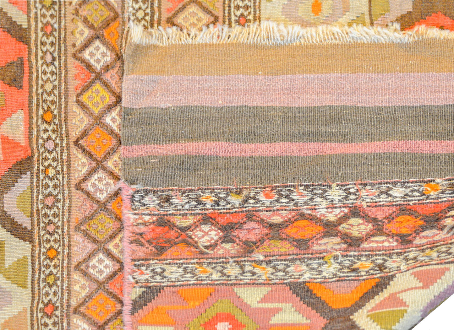Beautiful Early 20th Century Shahsevan Kilim Rug For Sale