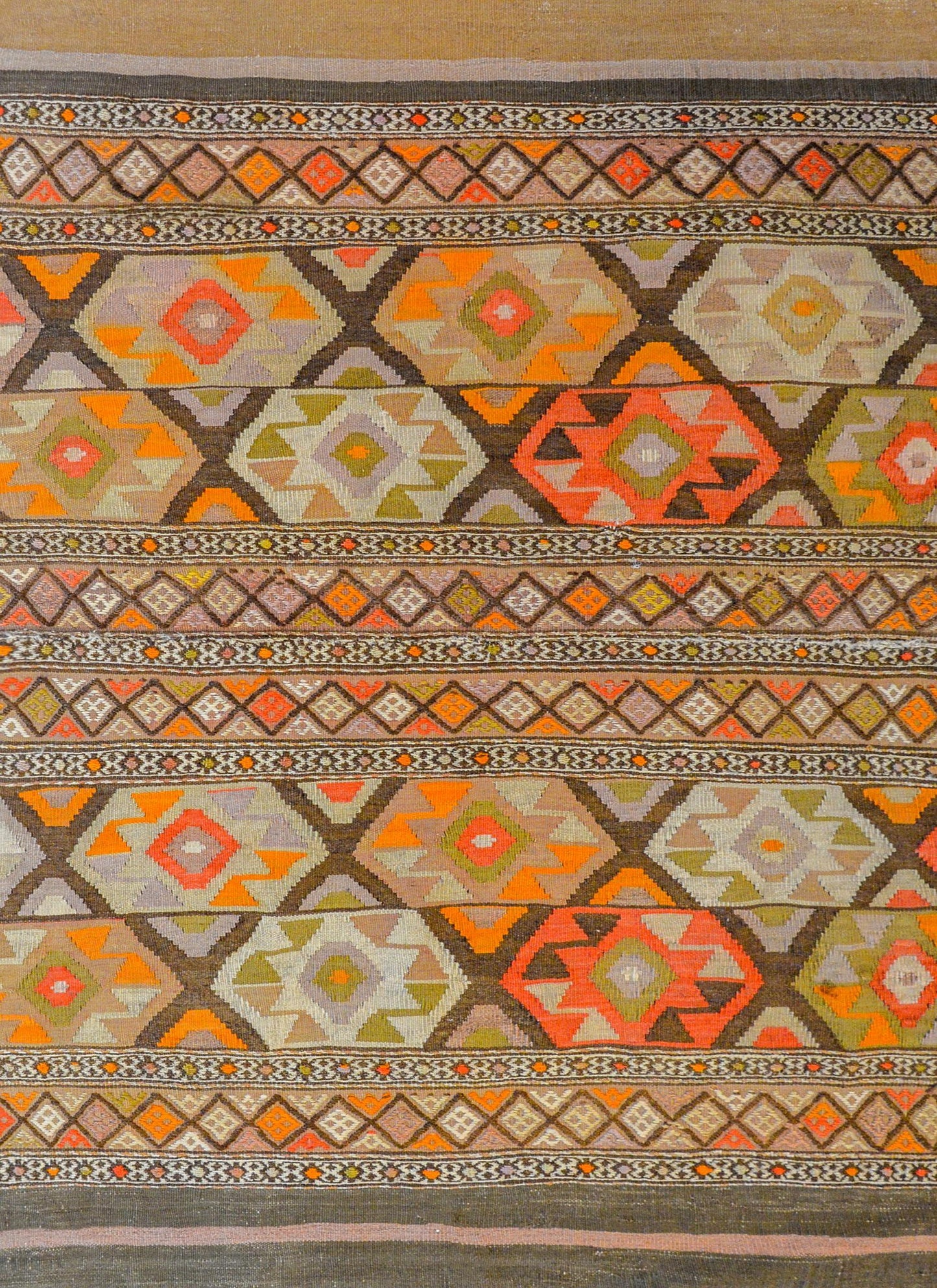 Beautiful Early 20th Century Shahsevan Kilim Rug For Sale