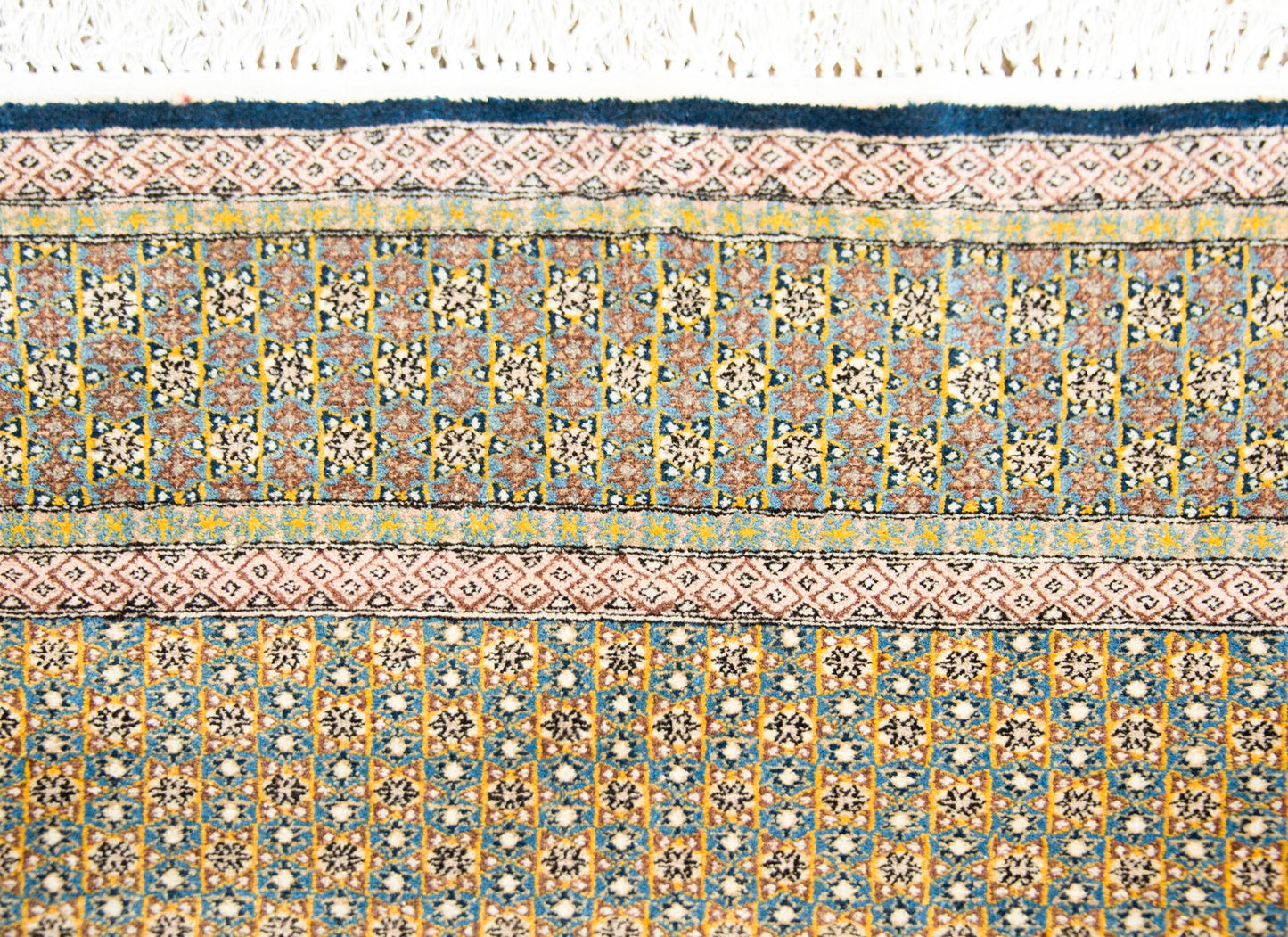Vintage Persian Qum Rug For Sale