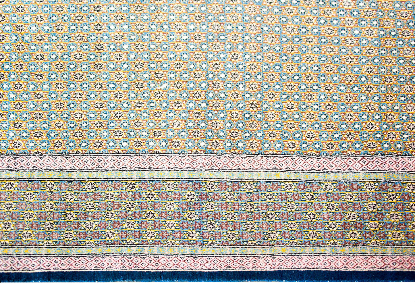 Vintage Persian Qum Rug For Sale
