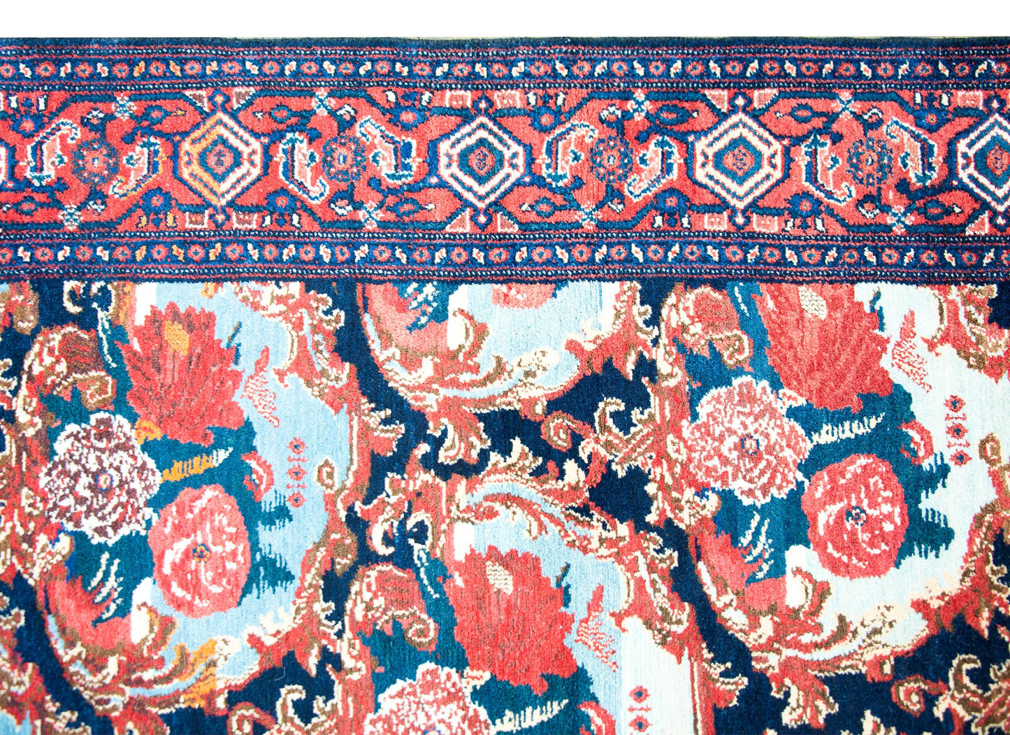 Early 20th Century Senneh Rug For Sale