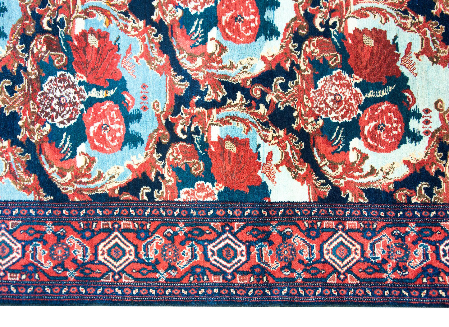 Early 20th Century Senneh Rug For Sale