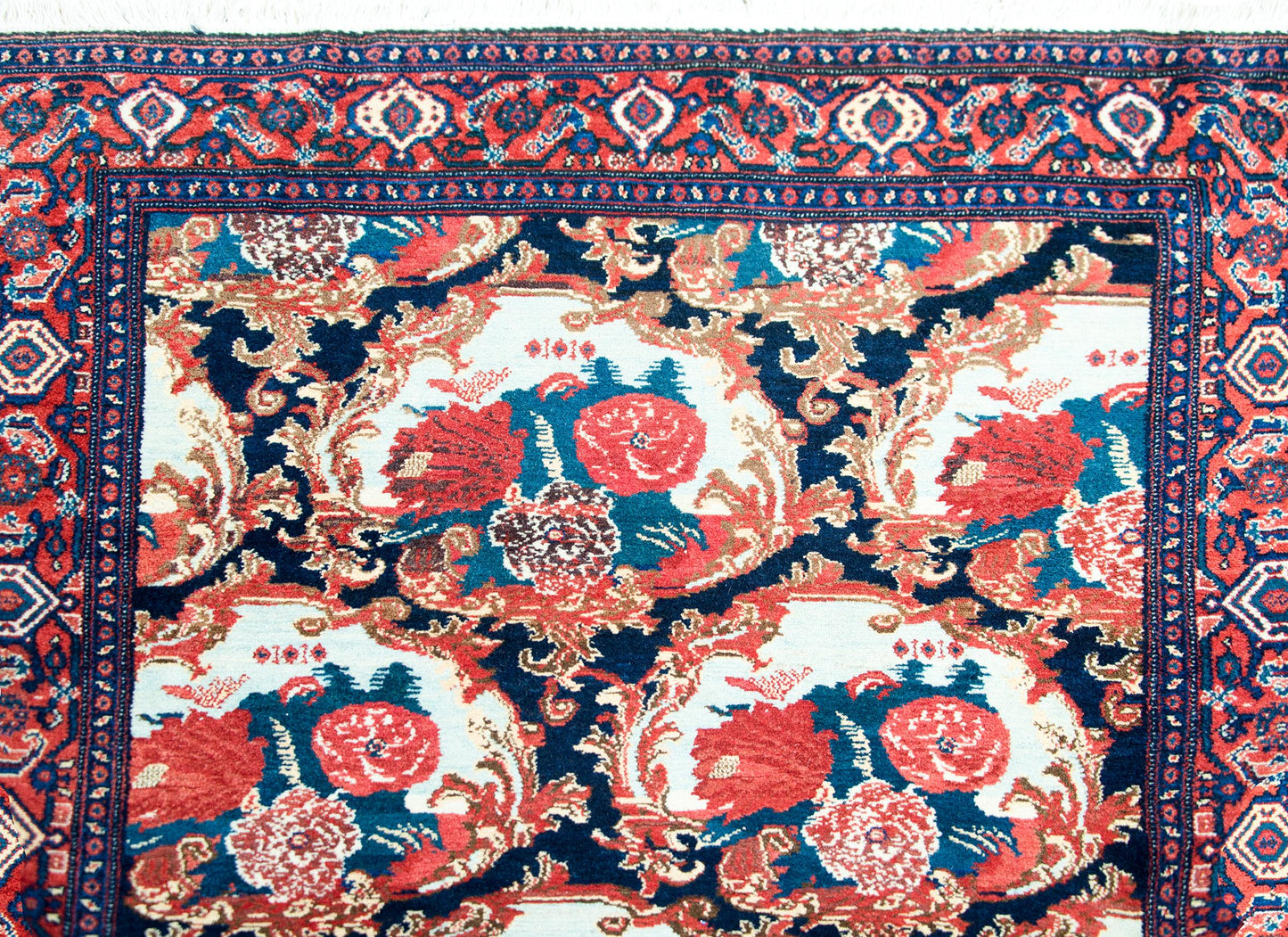 Early 20th Century Senneh Rug For Sale