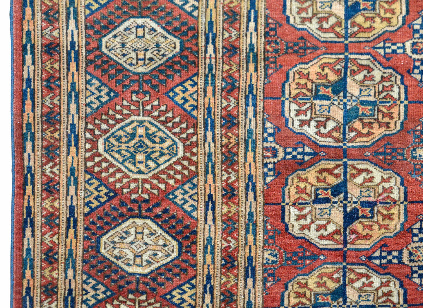 Early 20th Century Persian Tekeh Rug For Sale