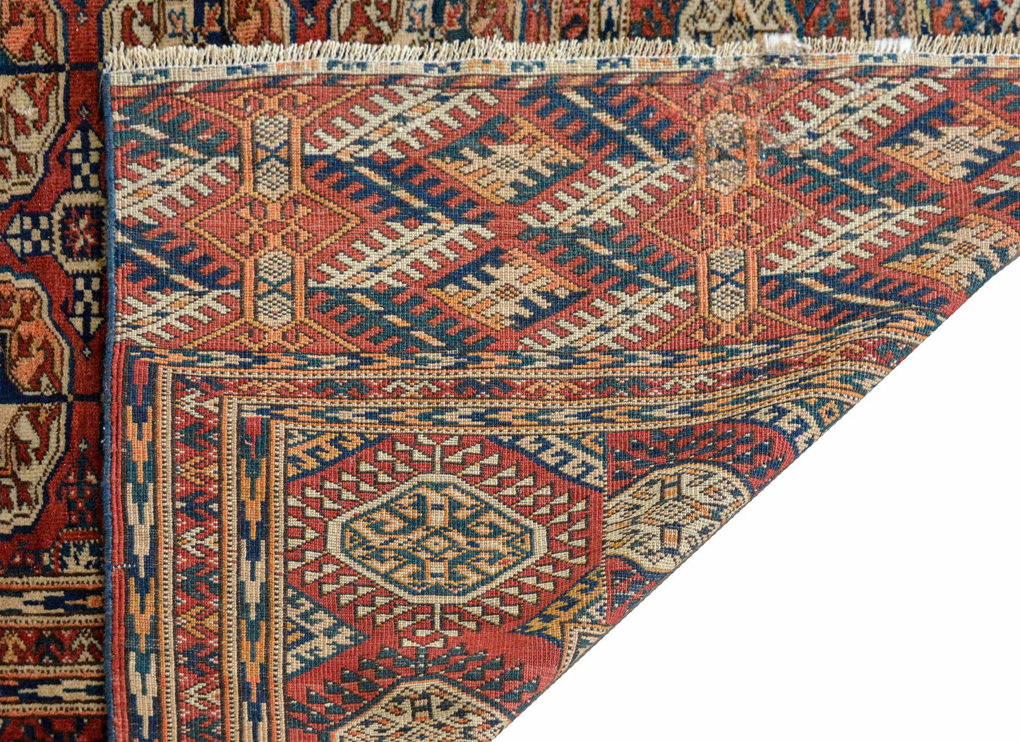 Early 20th Century Persian Tekeh Rug For Sale