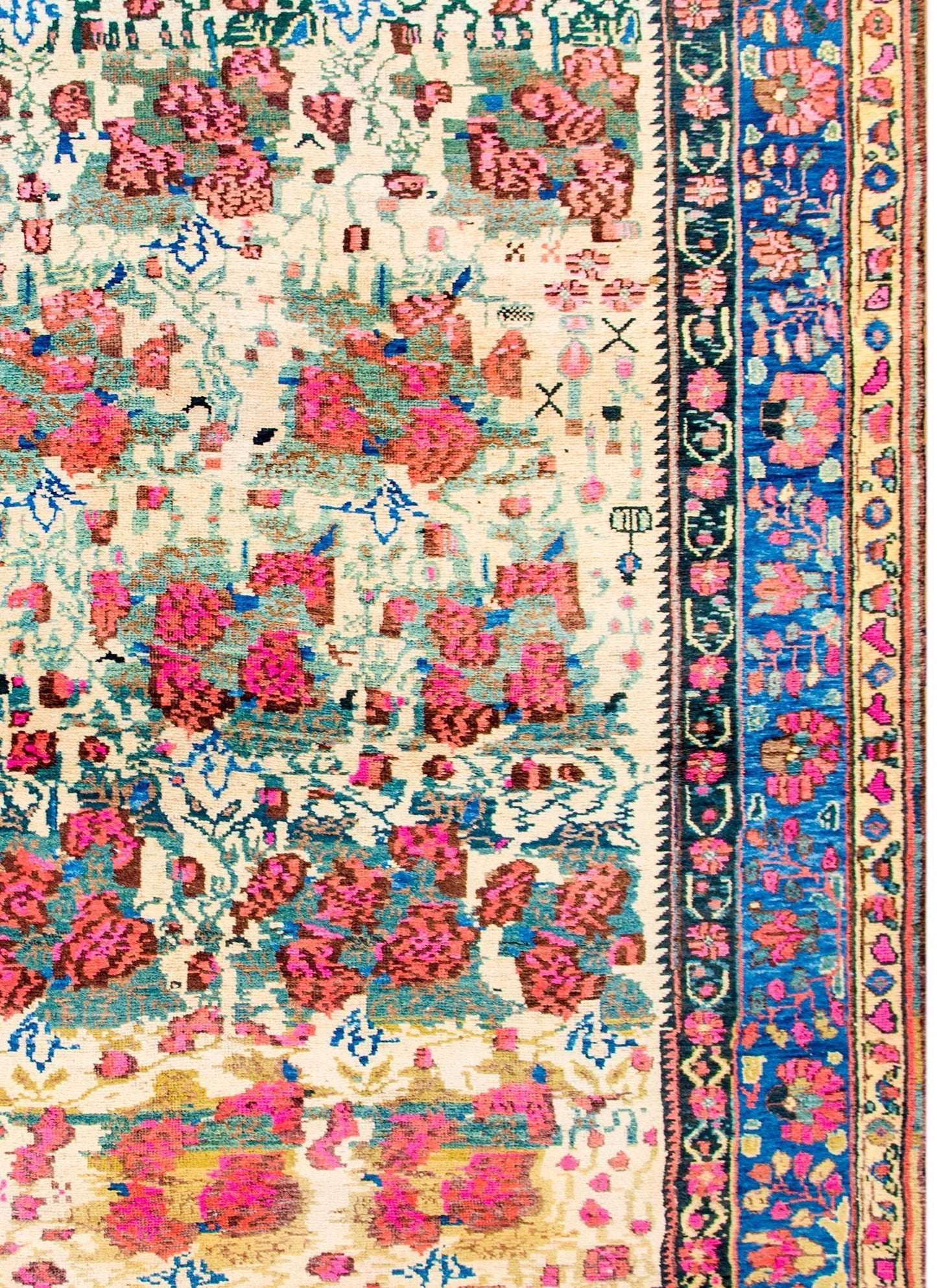 Wonderful Mid-20th Century Afshar Rug For Sale