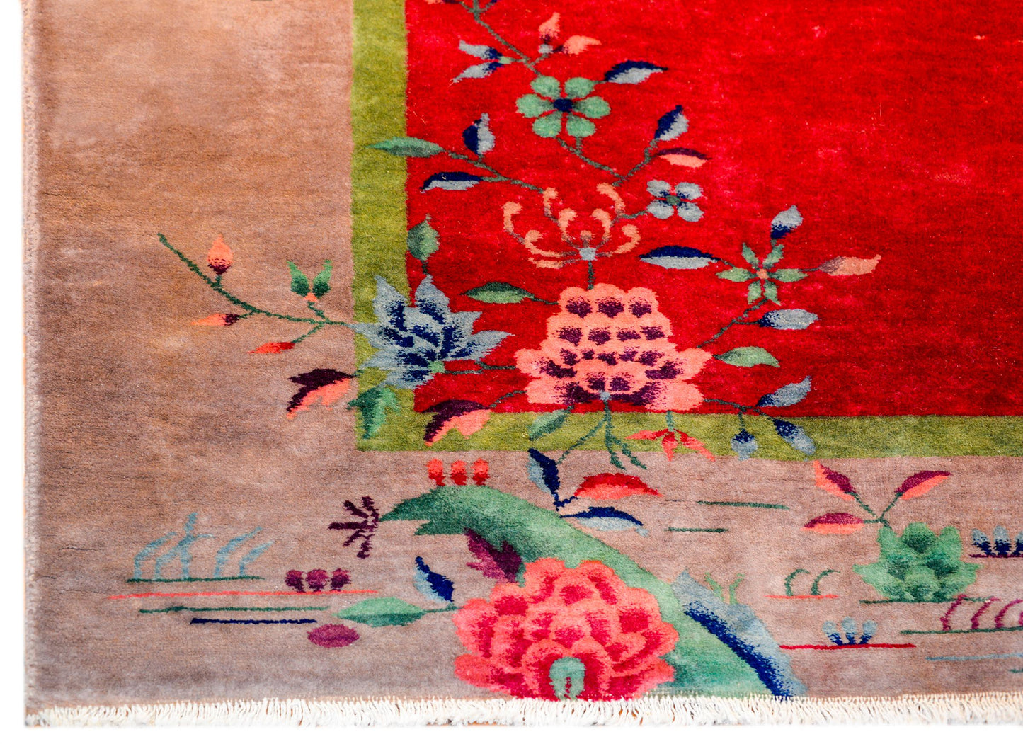 Brilliant Chinese Art Deco Rug For Sale