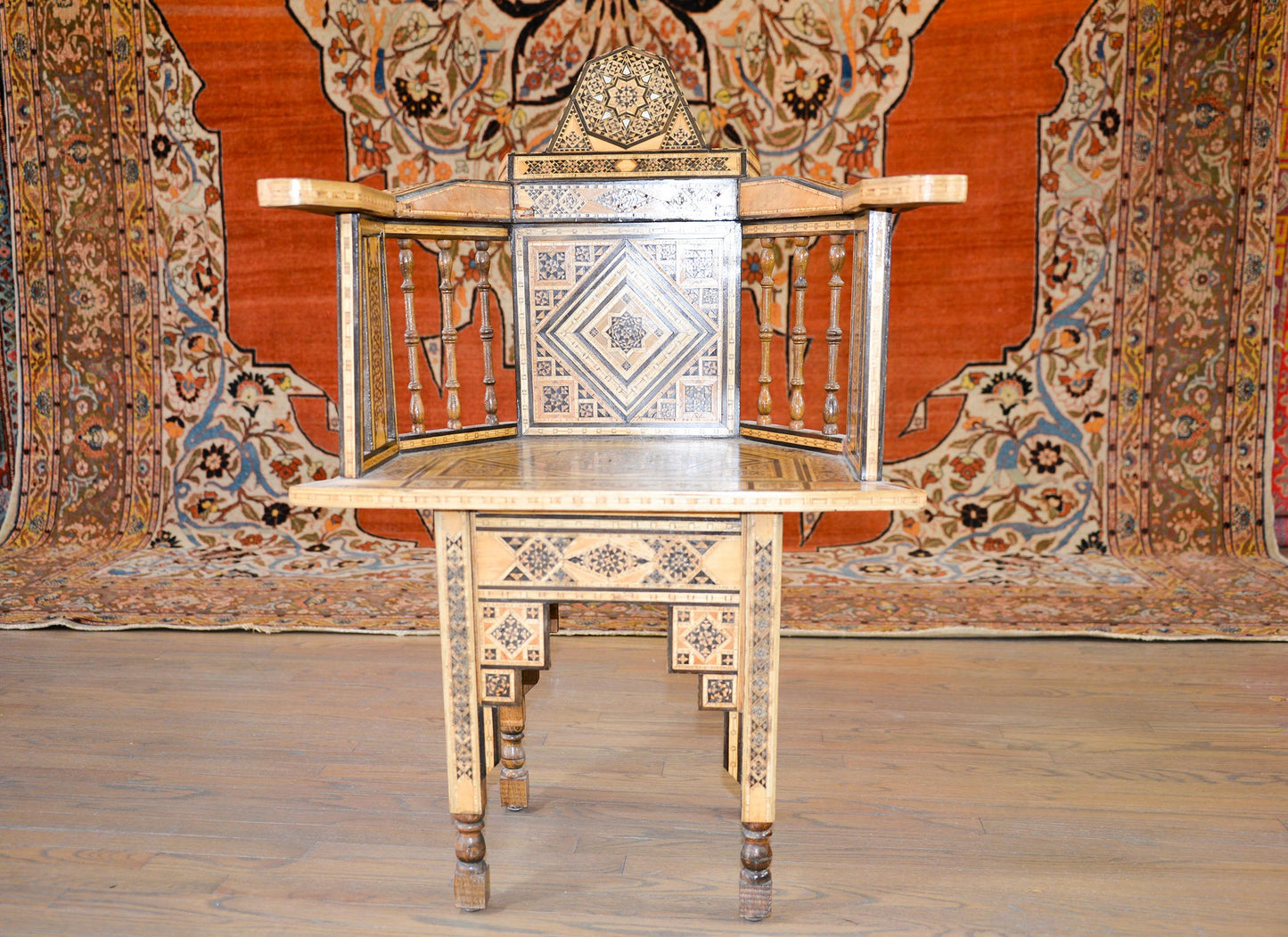 Early 20th Century Moroccan Chair For Sale