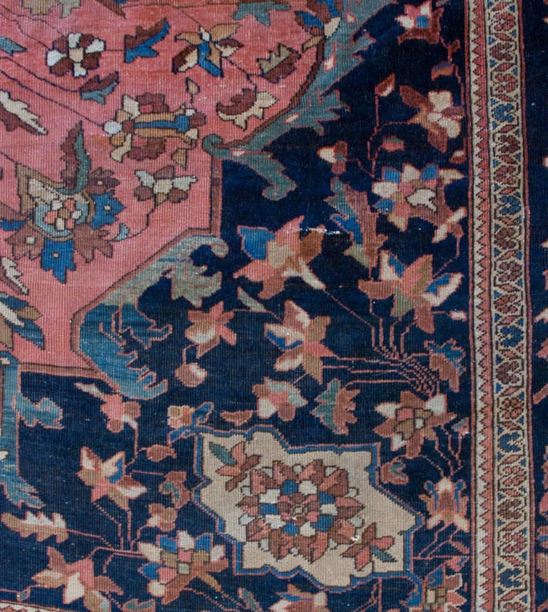 19th Century Persian Sarouk Carpet For Sale