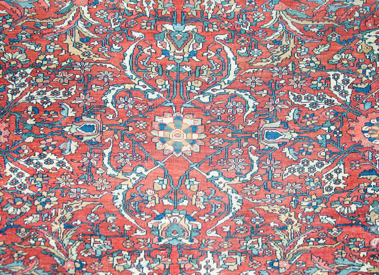 Late 19th Century Persian Sarouk Farahan Rug For Sale