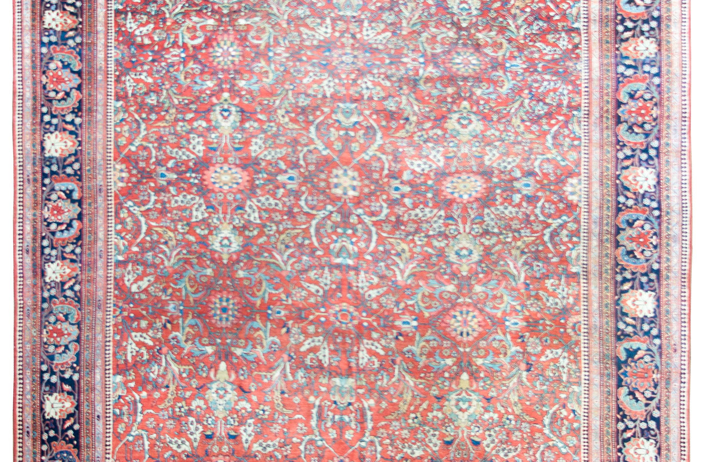 Late 19th Century Persian Sarouk Farahan Rug For Sale